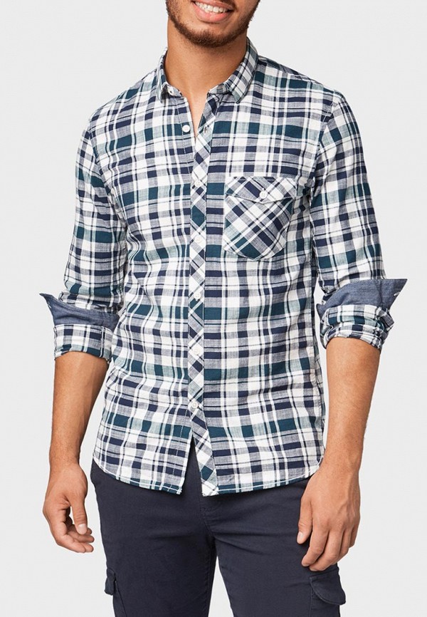 

Рубашка Tom Tailor Denim, Синий