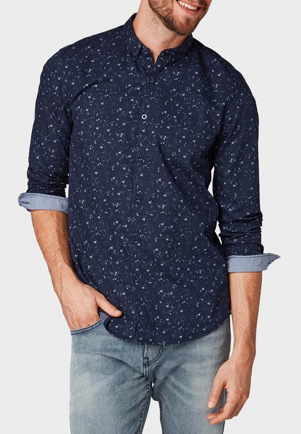 

Рубашка Tom Tailor Denim, Синий