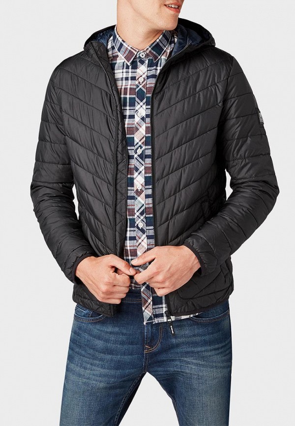 

Куртка утепленная Tom Tailor Denim, Tom Tailor Denim TO793EMBXDS1, Черный