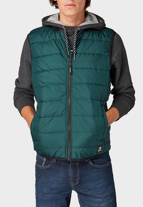 

Жилет утепленный Tom Tailor Denim, Зеленый