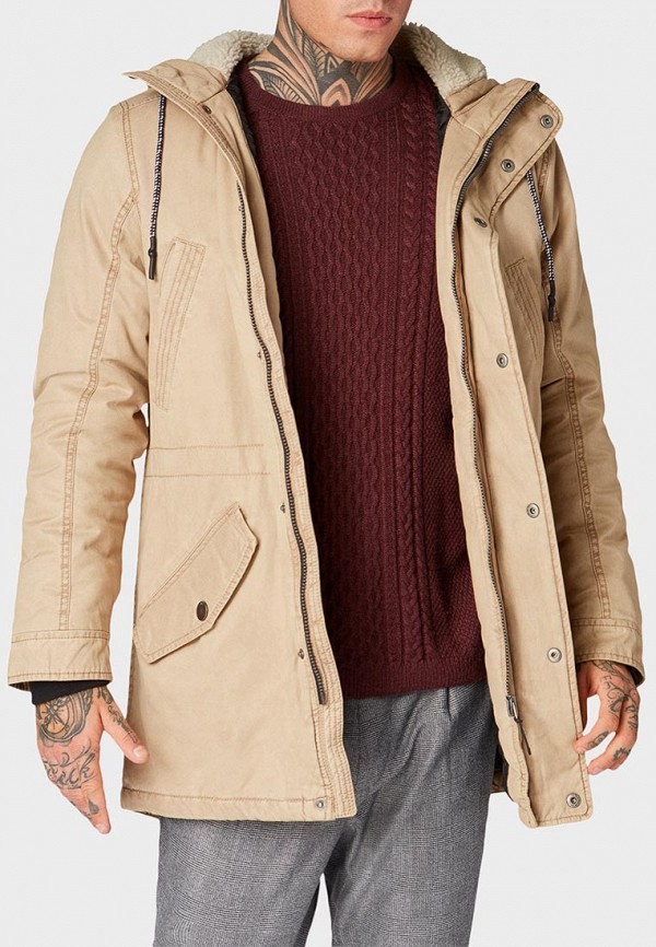 

Парка Tom Tailor Denim, Бежевый