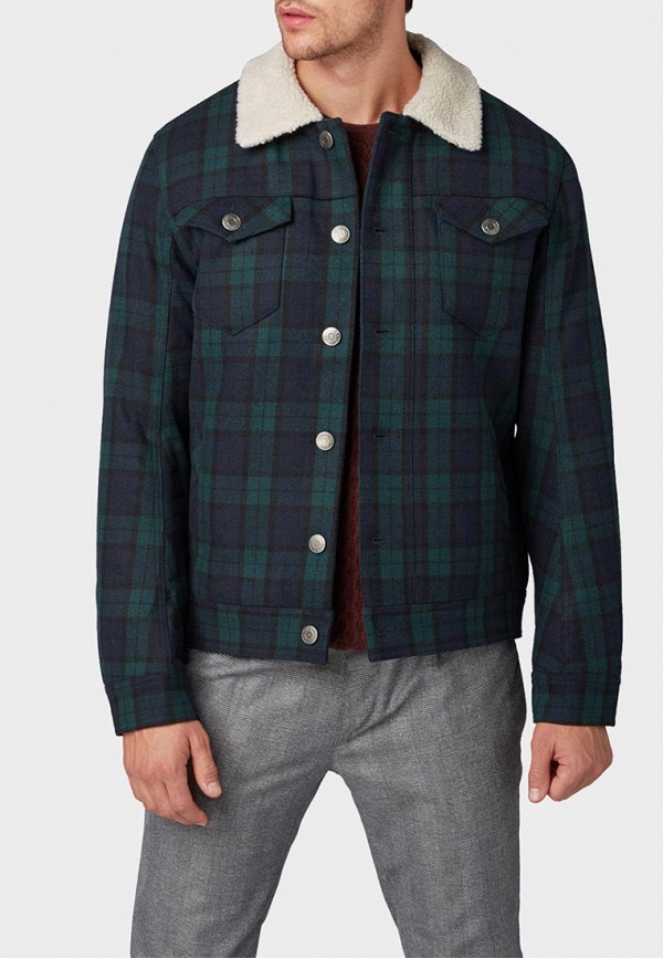 

Куртка утепленная Tom Tailor Denim, Tom Tailor Denim TO793EMBXDV0, Зеленый