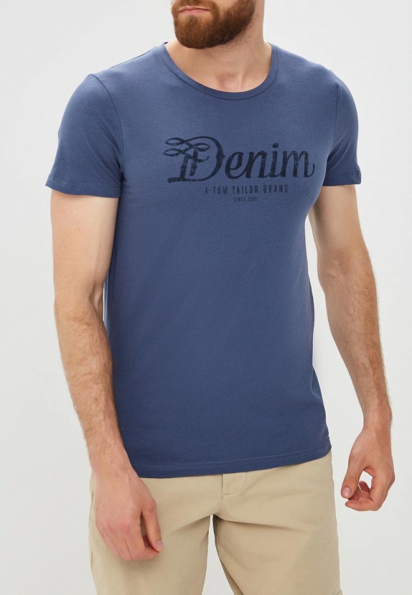 

Футболка Tom Tailor Denim, Синий