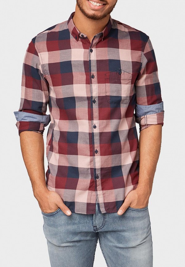 

Рубашка Tom Tailor Denim, Бордовый
