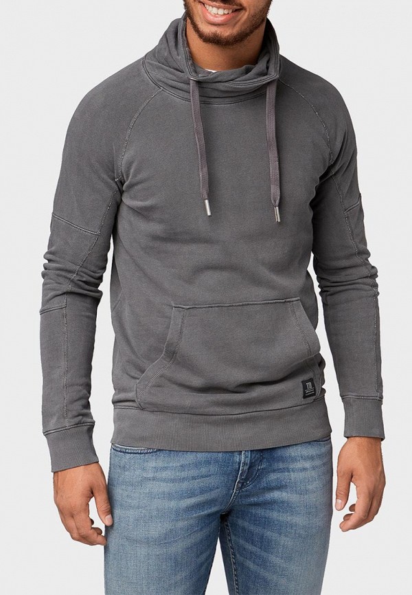 

Свитшот Tom Tailor Denim, Серый