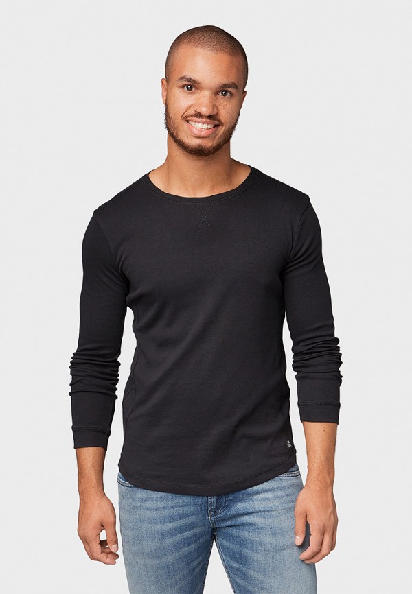

Лонгслив Tom Tailor Denim, Черный