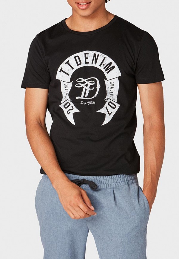 

Футболка Tom Tailor Denim, Черный