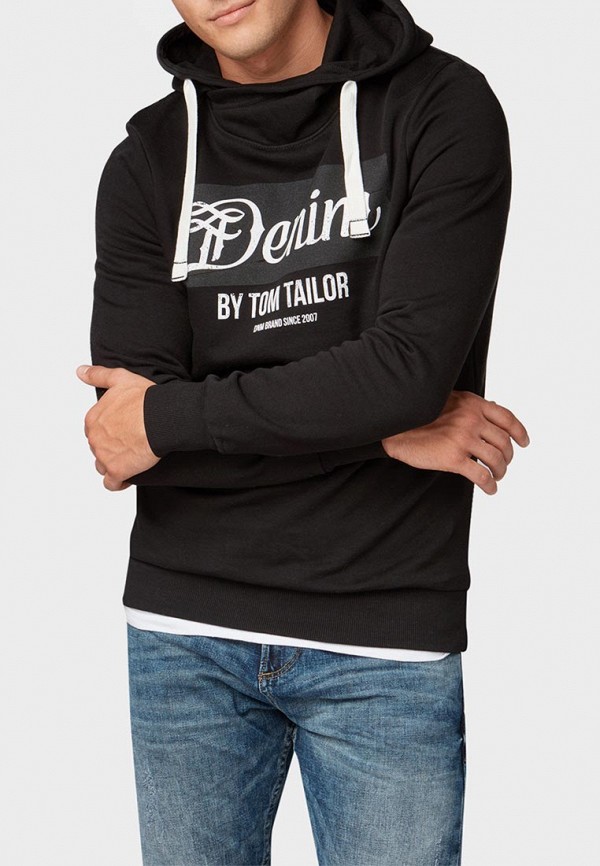 

Худи Tom Tailor Denim, Черный