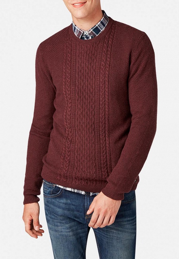 

Джемпер Tom Tailor Denim, Tom Tailor Denim TO793EMBXFE3, Бордовый