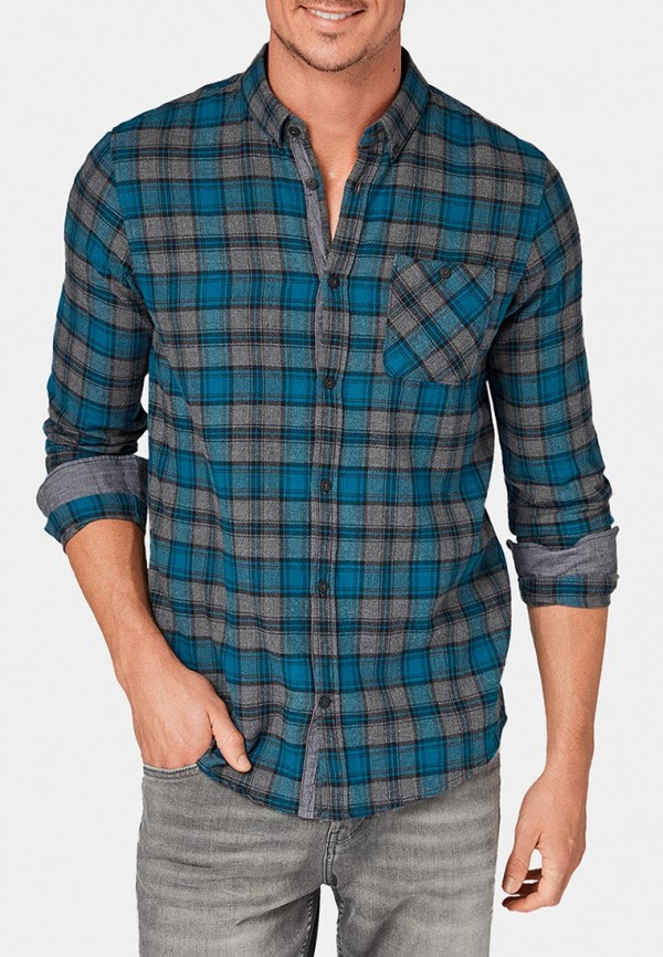 

Рубашка Tom Tailor Denim, Синий