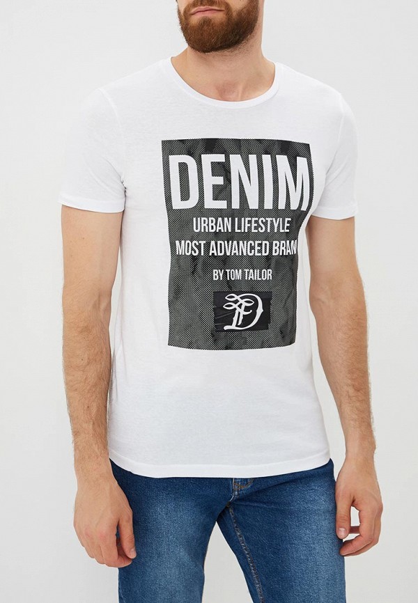 

Футболка Tom Tailor Denim, Белый