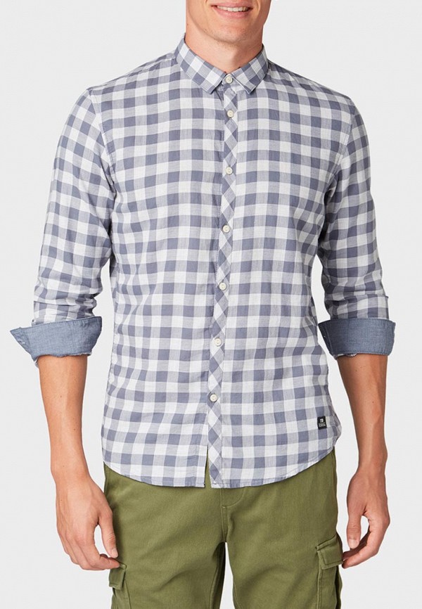 

Рубашка Tom Tailor Denim, Серый