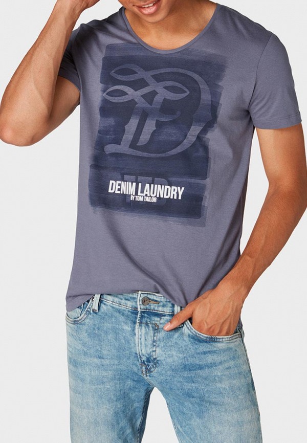 

Футболка Tom Tailor Denim, Синий