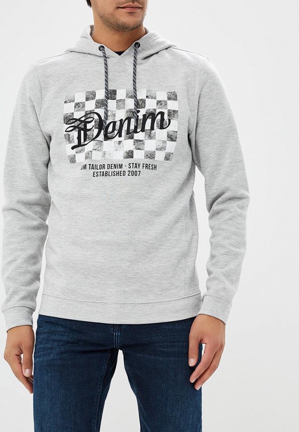 

Худи Tom Tailor Denim, Серый