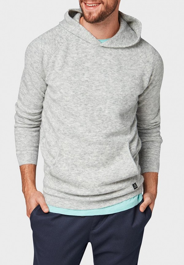

Худи Tom Tailor Denim, Серый
