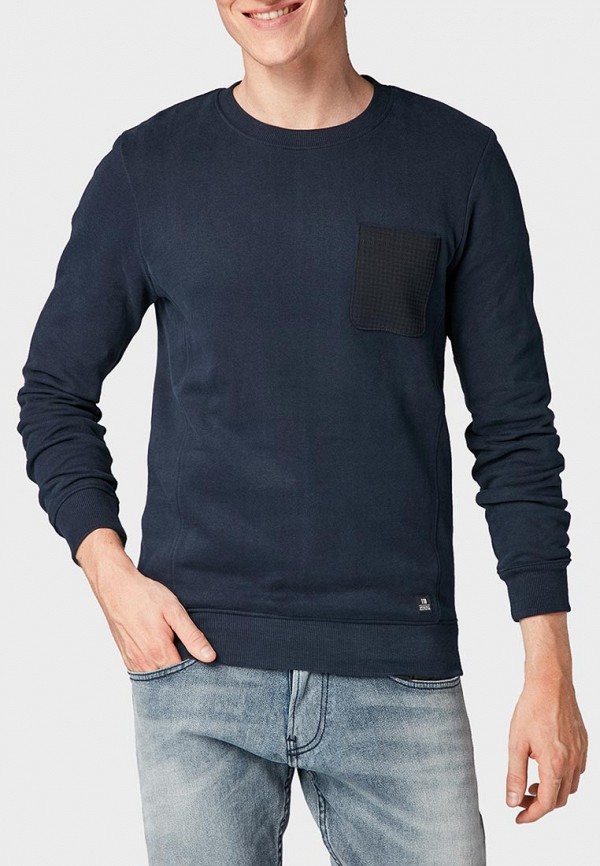

Свитшот Tom Tailor Denim, Синий