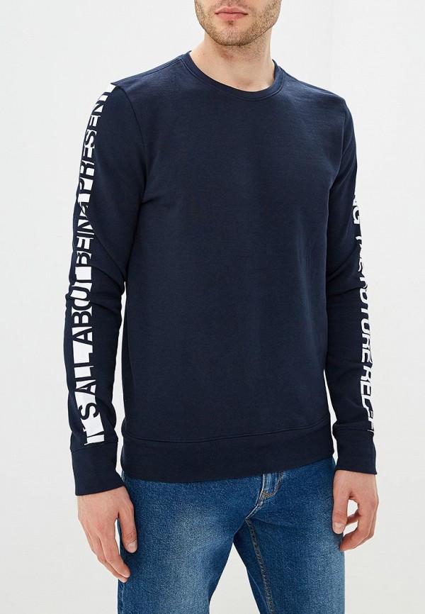 

Свитшот Tom Tailor Denim, Синий