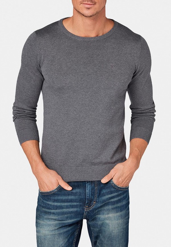 

Джемпер Tom Tailor Denim, Серый