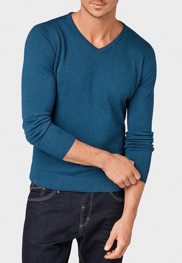 

Пуловер Tom Tailor Denim, Синий