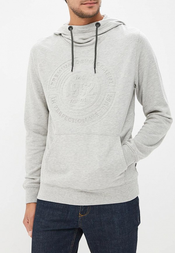 

Худи Tom Tailor Denim, Серый