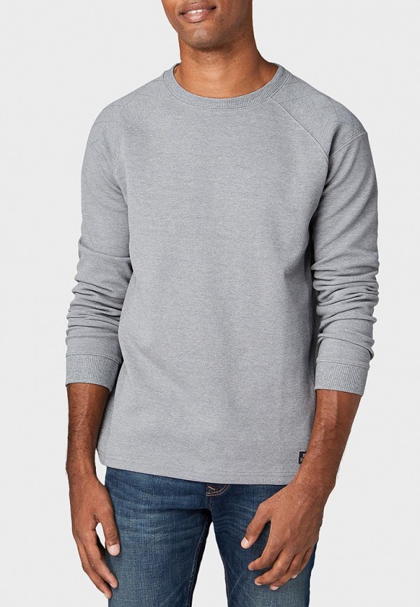

Свитшот Tom Tailor Denim, Серый