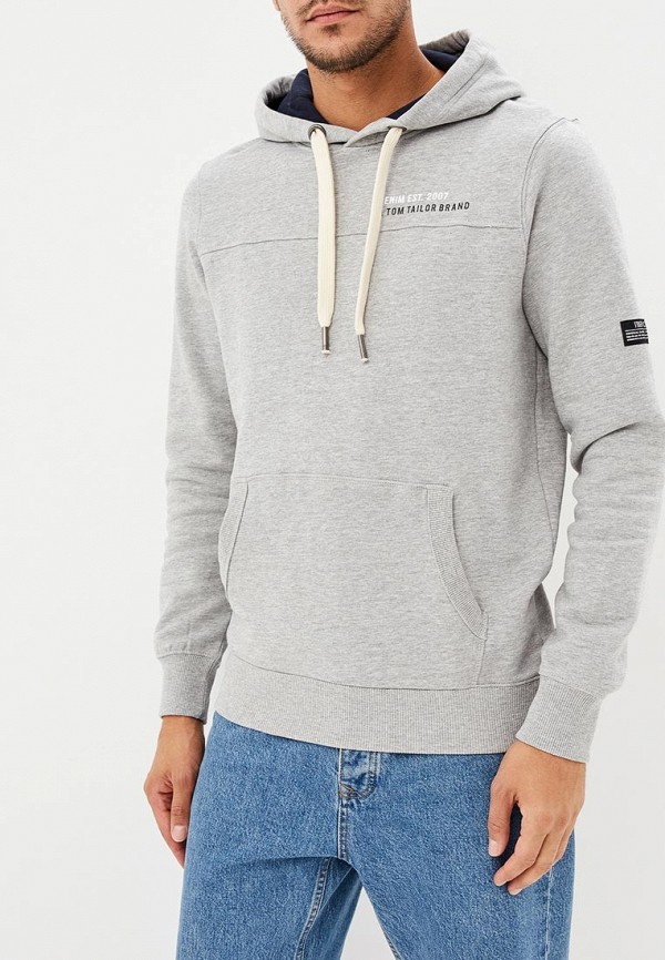 

Худи Tom Tailor Denim, Серый