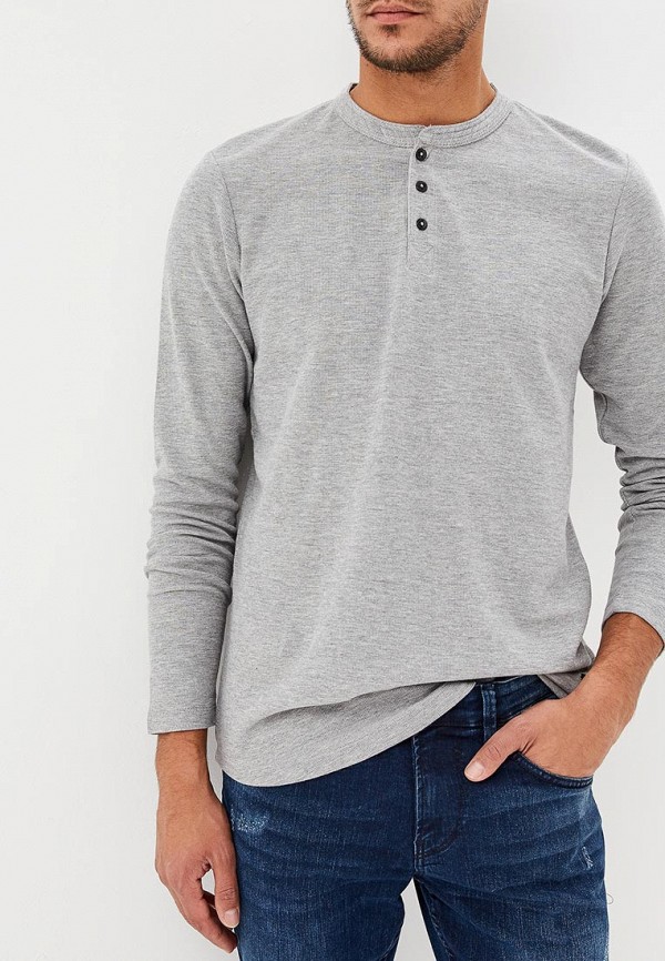 

Лонгслив Tom Tailor Denim, Серый