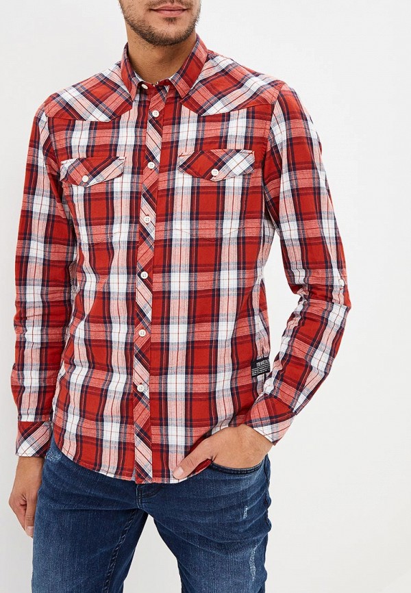 

Рубашка Tom Tailor Denim, Tom Tailor Denim TO793EMDCJL3, Красный