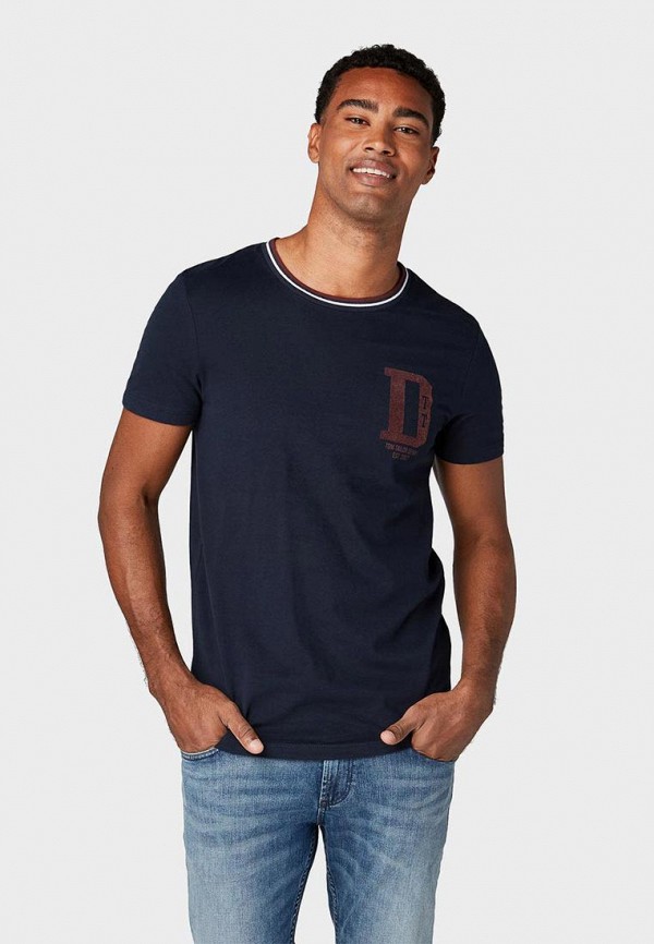 

Футболка Tom Tailor Denim, Синий
