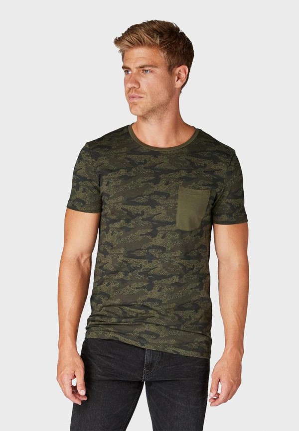 

Футболка Tom Tailor Denim, Хаки