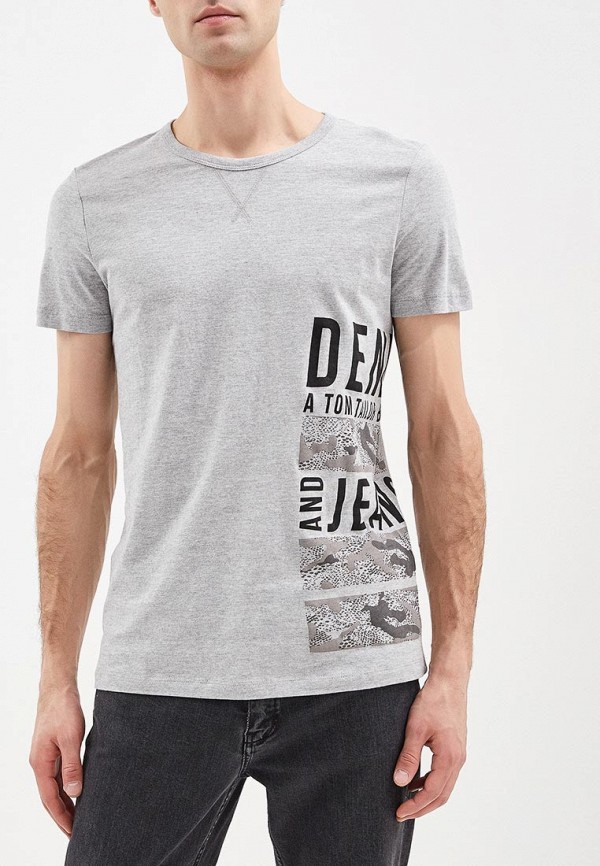 

Футболка Tom Tailor Denim, Серый