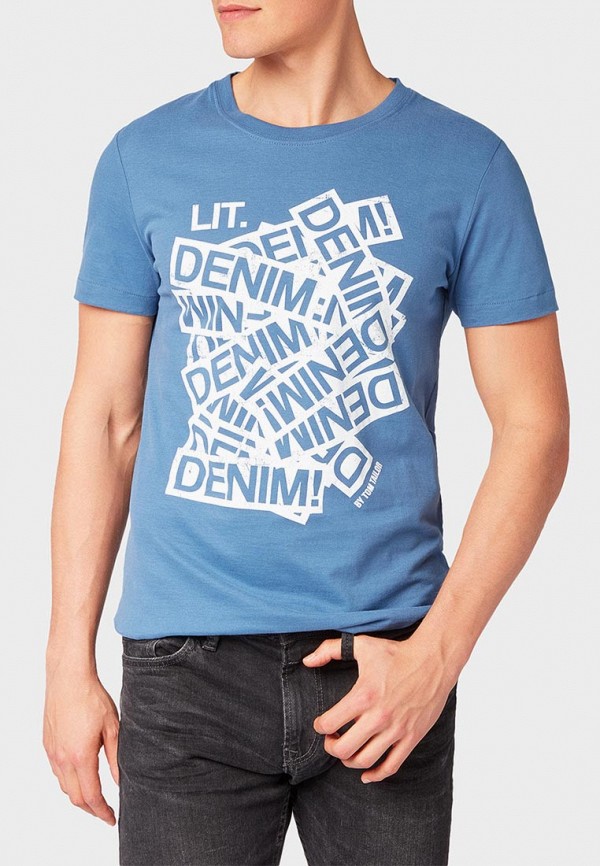 

Футболка Tom Tailor Denim, Синий