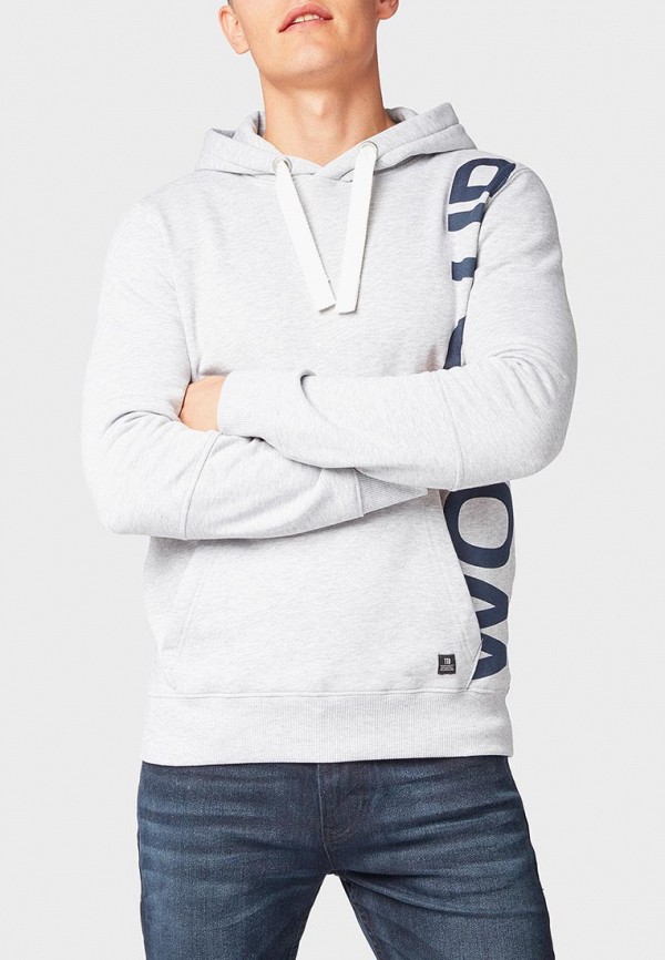 

Худи Tom Tailor Denim, Серый