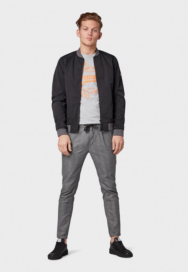 

Футболка Tom Tailor Denim; Tom Tailor Denim TO793EMDTIZ3, Серый