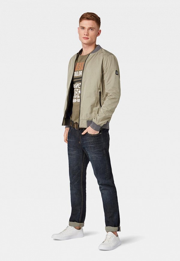 

Футболка Tom Tailor Denim; Tom Tailor Denim TO793EMDTIZ4, Хаки