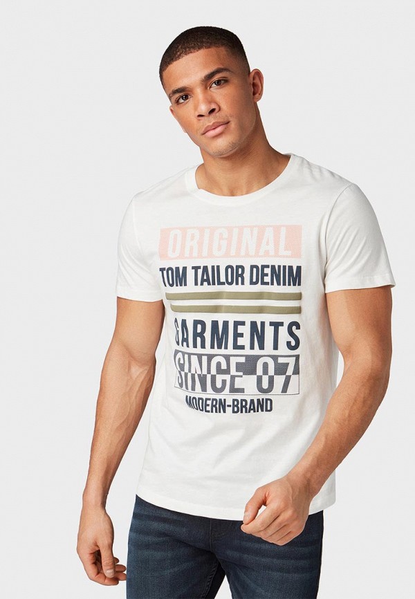 

Футболка Tom Tailor Denim, Белый