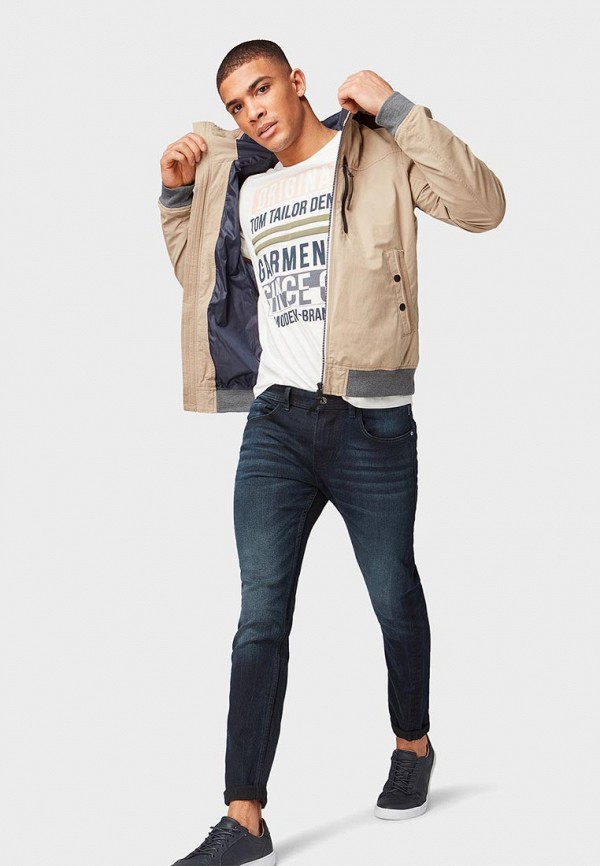 

Футболка Tom Tailor Denim; Tom Tailor Denim TO793EMDTIZ5, Белый