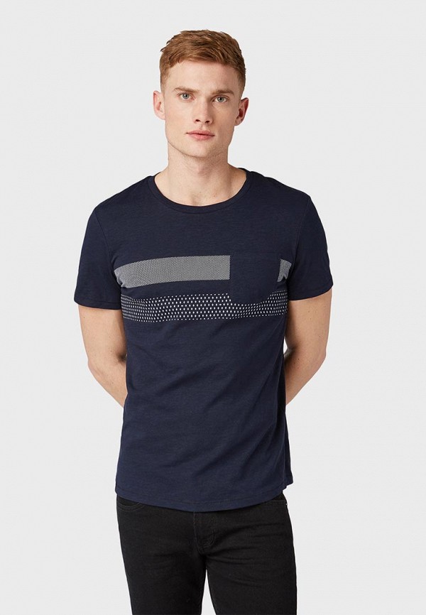 

Футболка Tom Tailor Denim, Синий