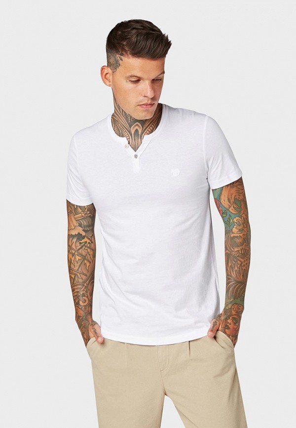 

Футболка Tom Tailor Denim; Tom Tailor Denim TO793EMDTJB8, Белый