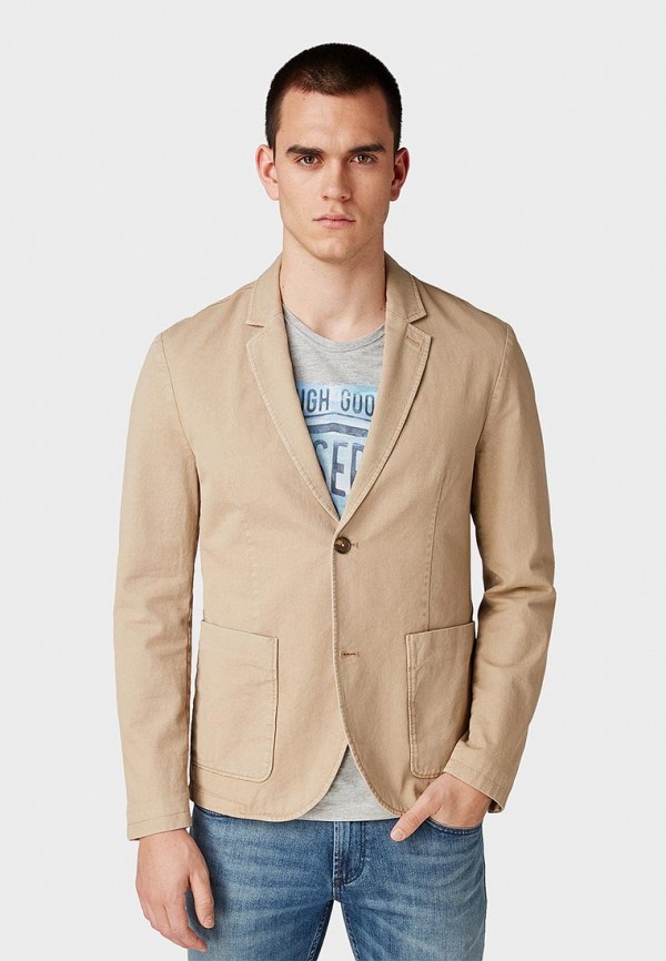 

Пиджак Tom Tailor Denim, Бежевый