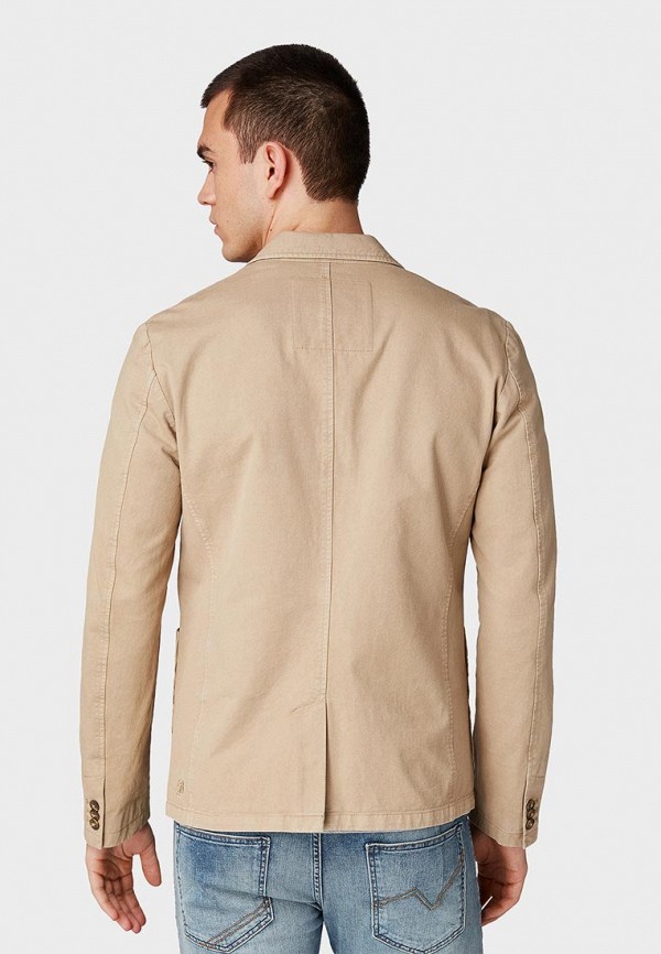 

Пиджак Tom Tailor Denim; Tom Tailor Denim TO793EMDTJC0, Бежевый