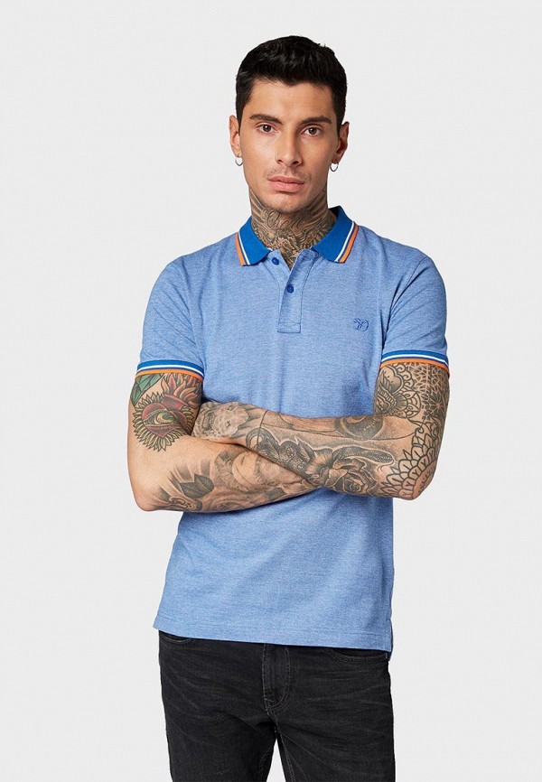 

Поло Tom Tailor Denim, Голубой