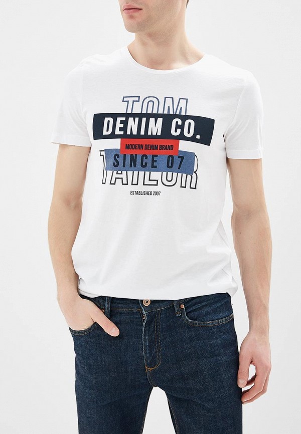 

Футболка Tom Tailor Denim, Белый