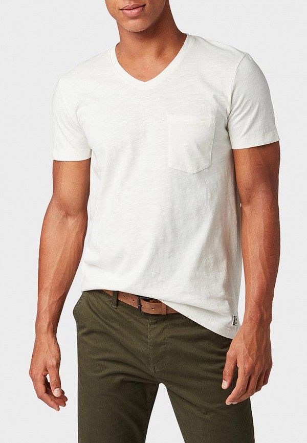 

Футболка Tom Tailor Denim; Tom Tailor Denim TO793EMDTJF7, Белый