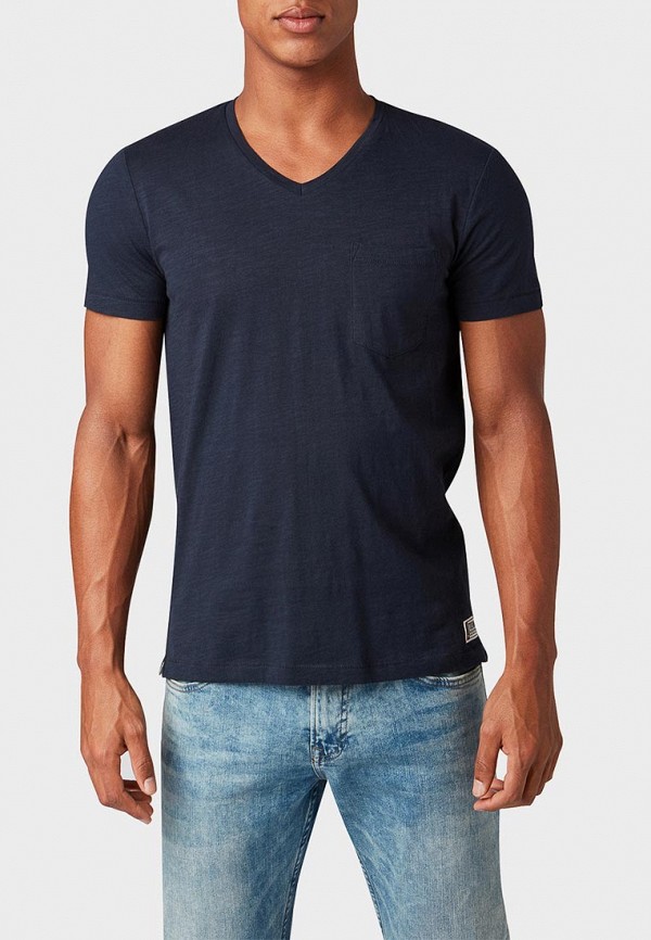 

Футболка Tom Tailor Denim, Tom Tailor Denim TO793EMDTJF8, Синий