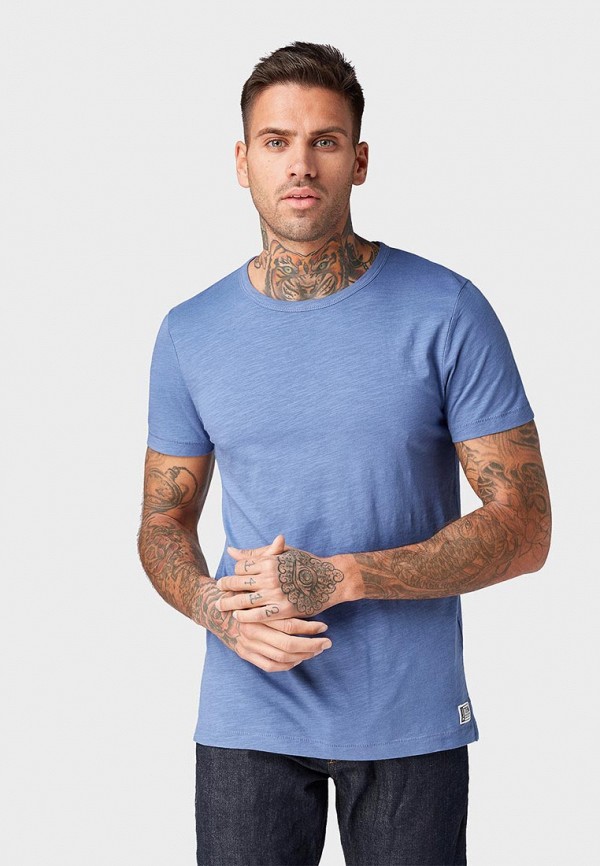 

Футболка Tom Tailor Denim; Tom Tailor Denim TO793EMDTJG1, Голубой