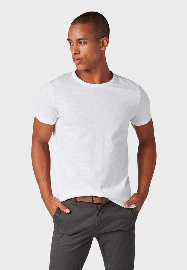 

Футболка Tom Tailor Denim, Tom Tailor Denim TO793EMDTJG2, Белый