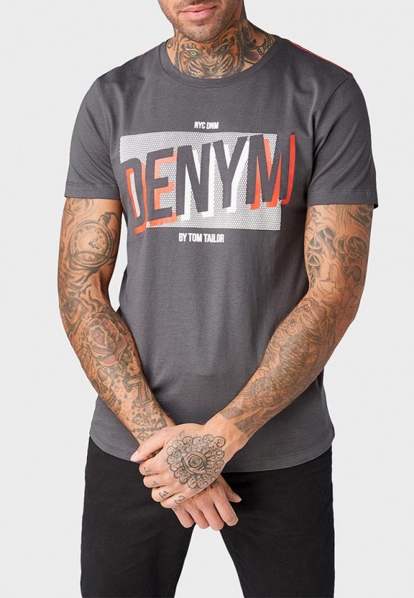 

Футболка Tom Tailor Denim, Серый