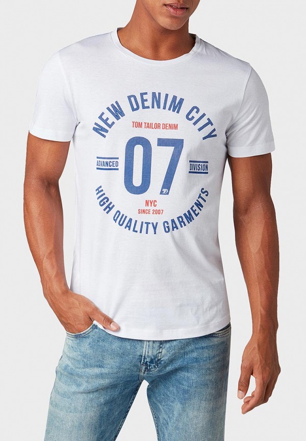 

Футболка Tom Tailor Denim, Белый