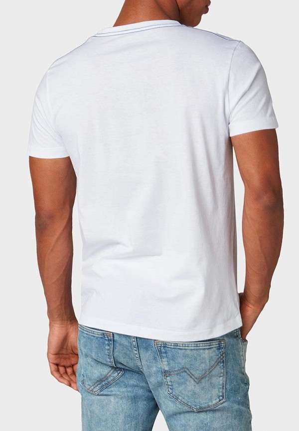 

Футболка Tom Tailor Denim, Tom Tailor Denim TO793EMDTJH3, Белый